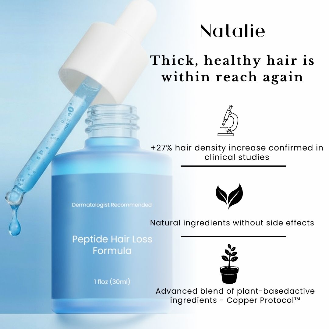 Clinical hair growth formula - Natalie
