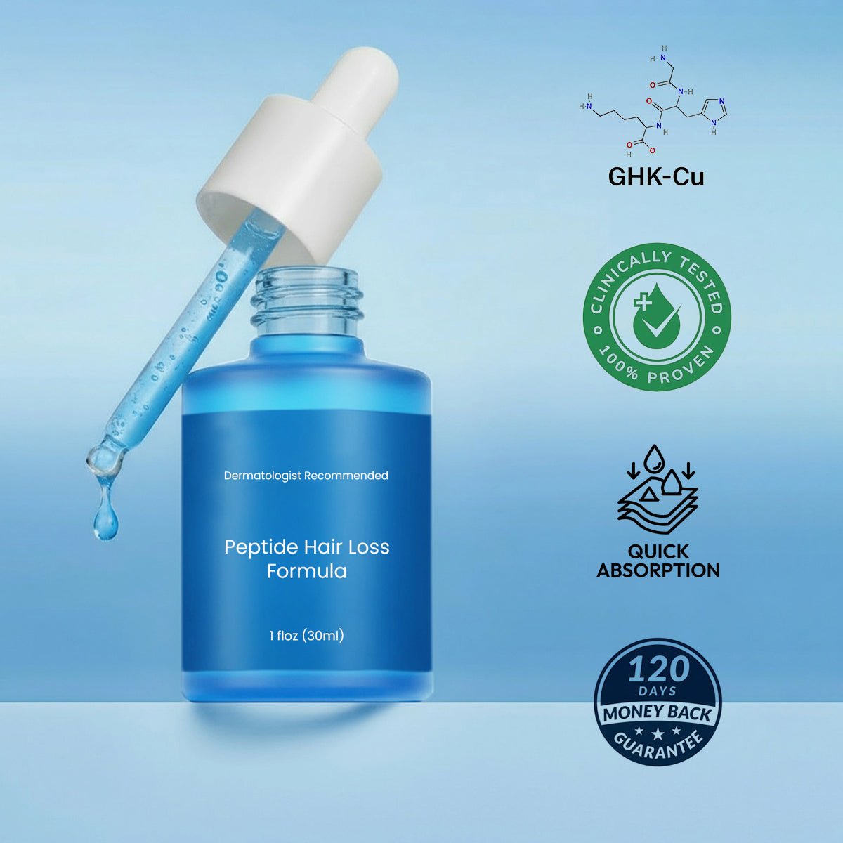 Clinical hair growth formula - Natalie